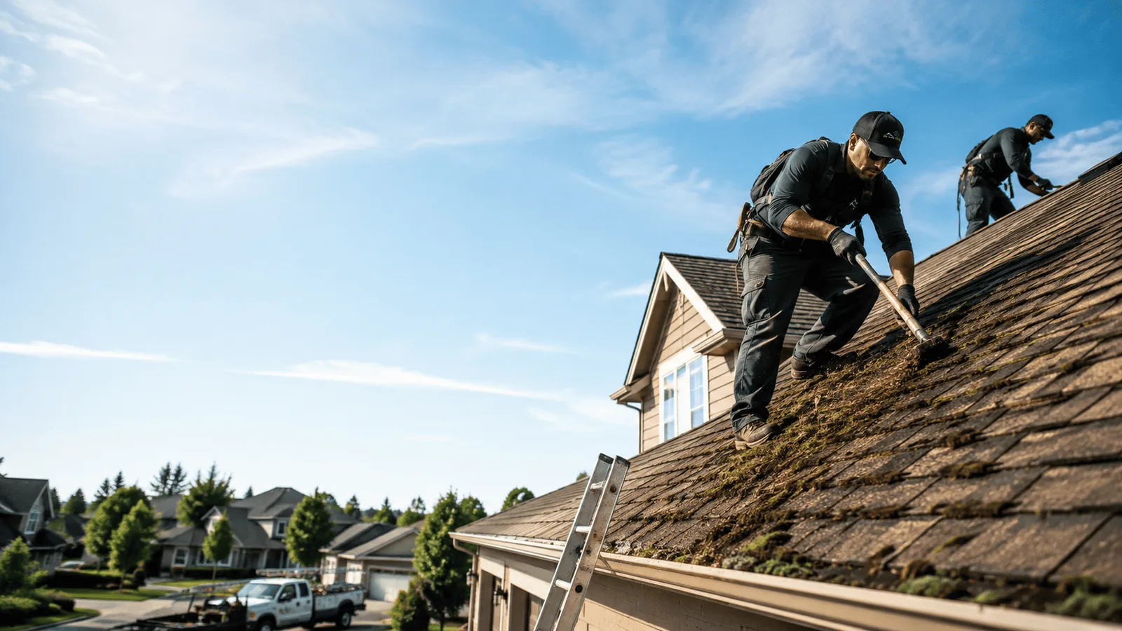 Roof Moss Removal in Sweet Grass, MT near me